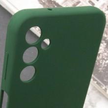 Чехол Silicone Cover Lakshmi Full Camera (AAA) with Logo для Samsung Galaxy A24 4G – Зеленый