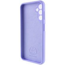 Чехол Silicone Cover Lakshmi Full Camera (AAA) для Samsung Galaxy A24 4G – Сиреневый