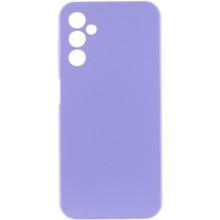 Чехол Silicone Cover Lakshmi Full Camera (AAA) для Samsung Galaxy A24 4G – Сиреневый