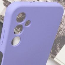 Чехол Silicone Cover Lakshmi Full Camera (AAA) для Samsung Galaxy A24 4G – Сиреневый