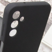 Чохол TPU GETMAN Liquid Silk Full Camera для Samsung Galaxy A24 4G (Чорний)