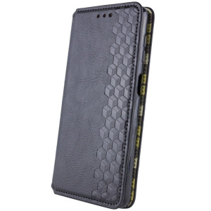Шкіряний чохол-книжка GETMAN Cubic (PU) для Samsung Galaxy A24 4G – Чорний