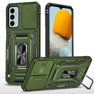 Ударостійкий чохол Camshield Army Ring для Samsung Galaxy A24 4G (Оливковий)