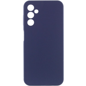Чохол Silicone Cover Lakshmi Full Camera (AAA) для Samsung Galaxy A24 4G (Темно-синій)