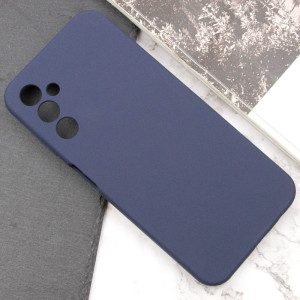 Чохол Silicone Cover Lakshmi Full Camera (AAA) для Samsung Galaxy A24 4G – Темно-синій