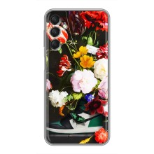 Брендновые Чехлы для Samsung Galaxy A24 - (PREMIUMPrint) (Nike цветы)