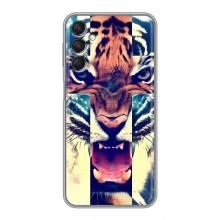 Чехлы с изображением разных животных для Samsung Galaxy A24 (Яркий Тигр)