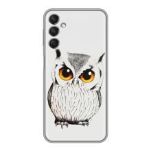 Чохол з пташками на Samsung Galaxy A24 (VPrint) (Мила Сова)