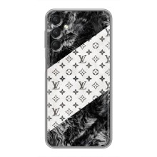 Чехол Стиль Louis Vuitton на Samsung Galaxy A24 (LV на белом)