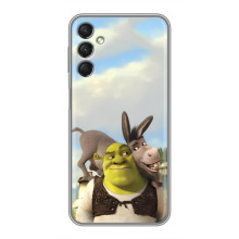 Чохол з мультфільмом Шрек на Samsung Galaxy A24 – Шрек і осел