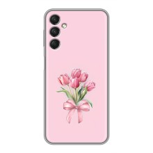 Чохол з розовим принтом для Samsung Galaxy A24 (Букет квітів)