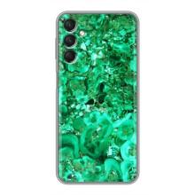 Мраморний чехол на Samsung Galaxy A24 (VPrint) (Салатовий Мрамор)