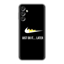 Силиконовый Чехол на Samsung Galaxy A24 с картинкой Nike (Later)