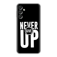 Силиконовый Чехол на Samsung Galaxy A24 с картинкой Nike (Never Give UP)