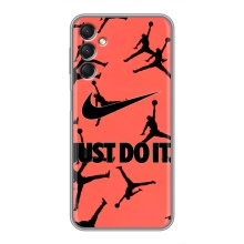 Силиконовый Чехол Nike Air Jordan на Самсунг А24 (Just Do It)