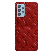Текстурный Чехол Louis Vuitton для Самсунг А24 (Красный ЛВ)