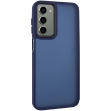 Чехол TPU+PC Lyon Frosted для Samsung Galaxy A25 5G – Navy Blue