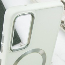 TPU чехол Bonbon Metal Style with MagSafe для Samsung Galaxy A25 5G – Белый