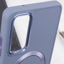 TPU чехол Bonbon Metal Style with MagSafe для Samsung Galaxy A25 5G – Серый