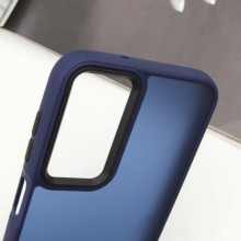 Чехол TPU+PC Lyon Frosted для Samsung Galaxy A25 5G – Navy Blue