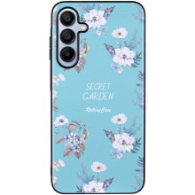 TPU+PC чохол Secret Garden для Samsung Galaxy A25 5G – Ліловий