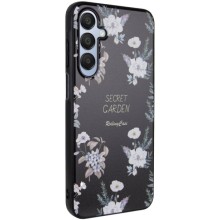 TPU+PC чохол Secret Garden для Samsung Galaxy A25 5G – Чорний