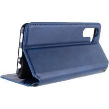 Шкіряний чохол-книжка GETMAN Cubic (PU) для Samsung Galaxy A25 5G – Синій