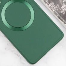 TPU чохол Bonbon Metal Style with MagSafe для Samsung Galaxy A25 5G – Зелений