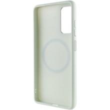 TPU чохол Bonbon Metal Style with MagSafe для Samsung Galaxy A25 5G – Білий