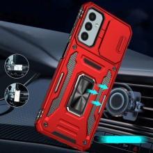 Ударостійкий чохол Camshield Army Ring для Samsung Galaxy A25 5G – Червоний