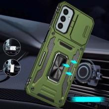 Ударостійкий чохол Camshield Army Ring для Samsung Galaxy A25 5G – Оливковий