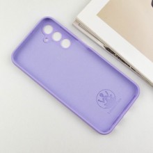 Чохол Silicone Cover Lakshmi Full Camera (AA) для Samsung Galaxy A25 5G – Бузковий