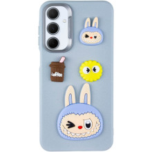 Чехол TPU Leather Toys для Samsung Galaxy A25 5G – Labubu
