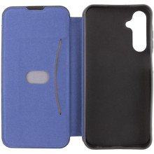 Шкіряний чохол-книжка Belora для Samsung Galaxy A25 5G – Темно-синій