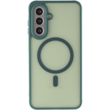 Чехол TPU Bloom with MagSafe для Samsung Galaxy A25 5G – Зеленый
