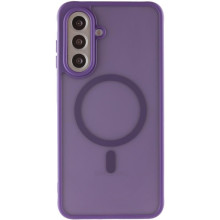 Чехол TPU Bloom with MagSafe для Samsung Galaxy A25 5G – Фиолетовый
