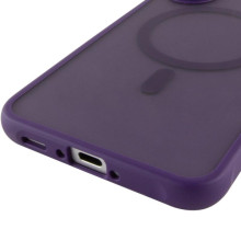 Чехол TPU Bloom with MagSafe для Samsung Galaxy A25 5G – Фиолетовый