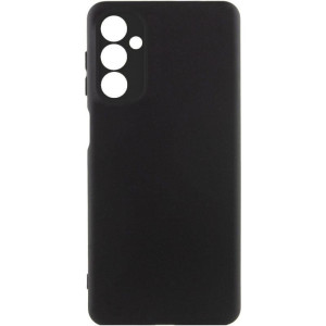 Чехол TPU GETMAN Liquid Silk Full Camera для Samsung Galaxy A25 5G (Черный)