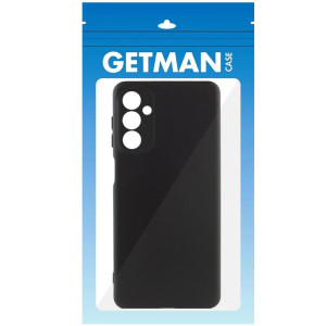 Чехол TPU GETMAN Liquid Silk Full Camera для Samsung Galaxy A25 5G – Черный