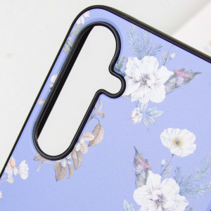 TPU+PC чехол Secret Garden для Samsung Galaxy A25 5G – Лиловый
