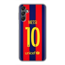 Чехлы Месси для Samsung Galaxy A25 (A256) (AlphaPrint) (Messi Barca 10)