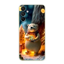 Чохли на Новий Рік Samsung Galaxy A25 (A256) – Новорічний ведмедик