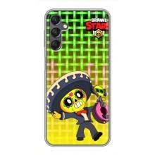 Чехлы Brawl Stars для Samsung Galaxy A25 (A256) (AlphaPrint) – Поко в самбреро