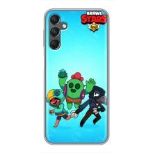 Чехлы Brawl Stars для Samsung Galaxy A25 (A256) (AlphaPrint) – Трио героев
