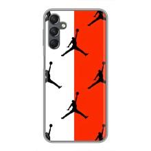 Чохли для Samsung Galaxy A25 (A256) - з картинкою JORDAN (AlphaPrint) (Лого Джордан)