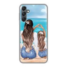 Чохол з друком для Samsung Galaxy A25 (A256) - (Мама з дитинкою) (AlphaPrint) (Мама з донькою)