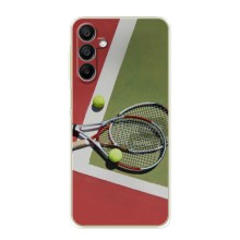 Чехлы с принтом Спортивная тематика для Samsung Galaxy A25 (A256) – Ракетки теннис