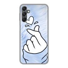 Чехлы (Знак сердечка) на Samsung Galaxy A25 (A256) – Сердечка знак