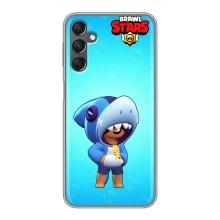 Чехол для Samsung Galaxy A25 (A256) Бравл Старс (VPrint) – Леон акула