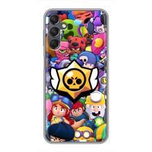 Чехол для Samsung Galaxy A25 (A256) Бравл Старс (VPrint) – Лого Brawl Stars